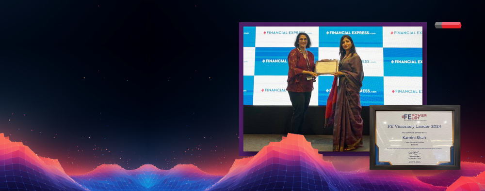 Kamini Shah Awarded as FE Visionary Leader of 2024 in FE Power List at the FE Finance Leadership Dialogue