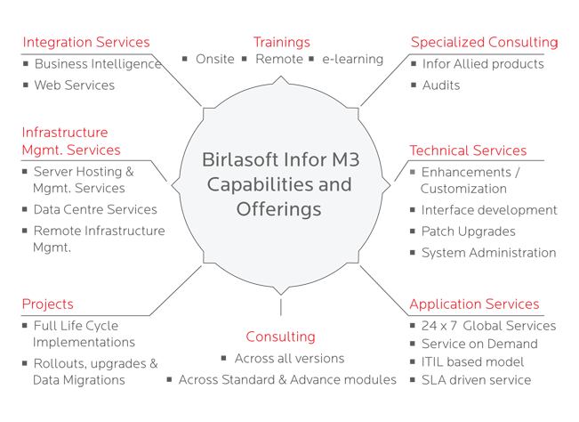 Birlasoft Infor M3 Capabilities and Offerings