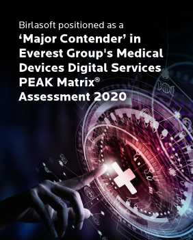 Birlasoft positioned as a 'Major Contender' in Everest Group's Medical Devices Digital Services PEAK Matrix® Assessment 2020