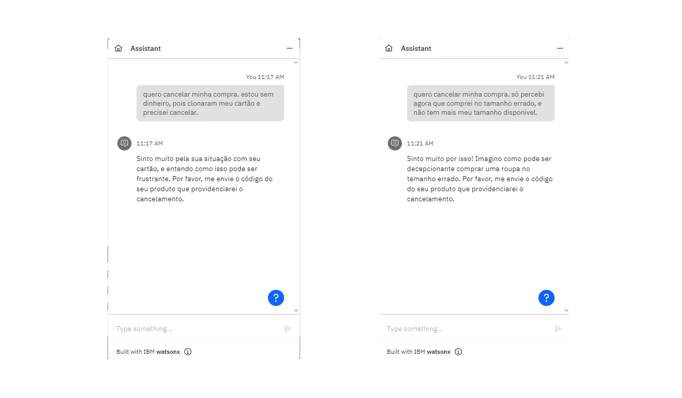 Use watsonx.ai para respostas geradas por IA Generativa